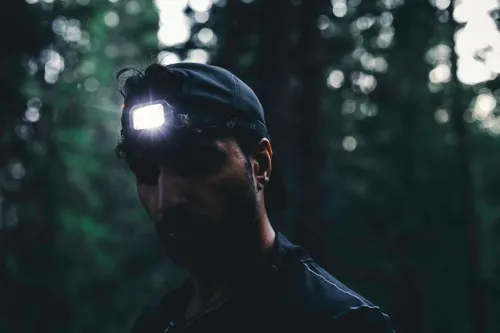 Gear X RCS újrahaszn. műanyag nagy teljesítményű fejlámpa Fekete 