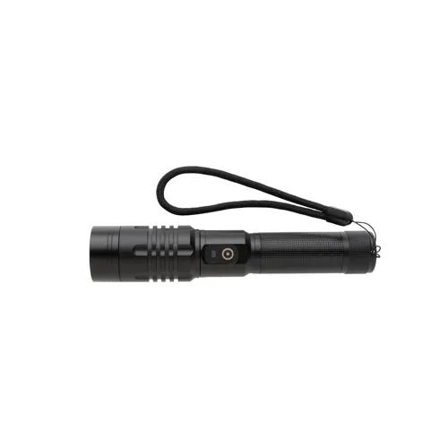 Gear X USB újratölthető zseblámpa Fekete 
