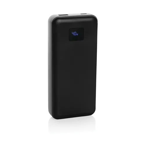 Gridley RCS újrah. műanyag 20 000 mAh 65W laptop powerbank Fekete 