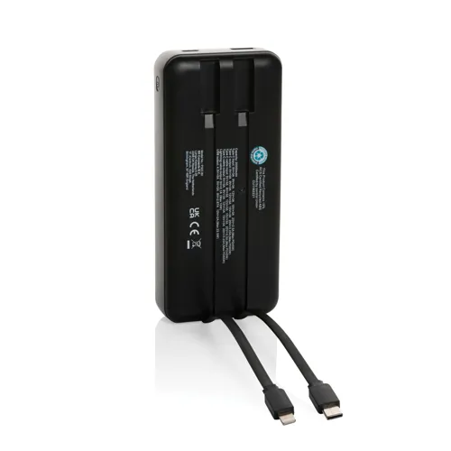 Gridley RCS újrah. műanyag 20 000 mAh 65W laptop powerbank Fekete 