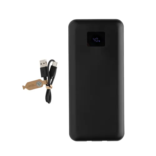 Gridley RCS újrah. műanyag 20 000 mAh 65W laptop powerbank Fekete 