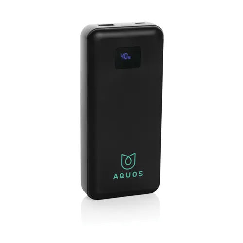 Gridley RCS újrah. műanyag 20 000 mAh 65W laptop powerbank Fekete 