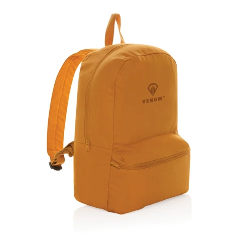 Impact Aware™ 285 gsm újrahasznosított vászon hátizsák Narancssárga 