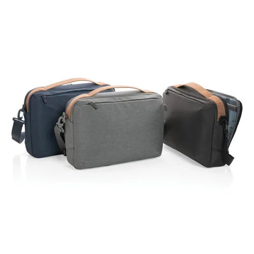 "Impact AWARE™ 300D two tone deluxe 15,6""-es laptoptáska" Fekete 