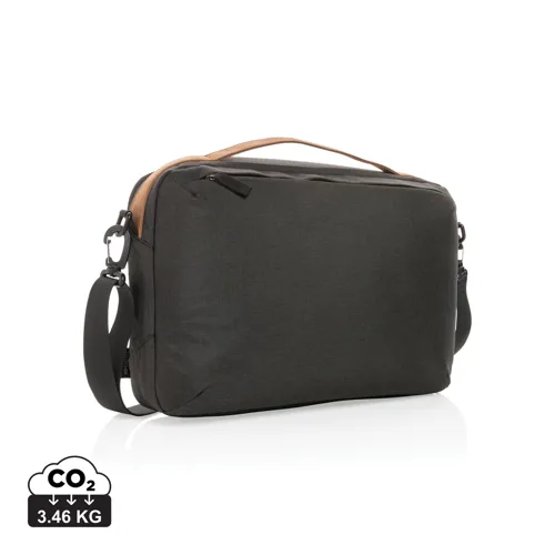 "Impact AWARE™ 300D two tone deluxe 15,6""-es laptoptáska" Fekete 
