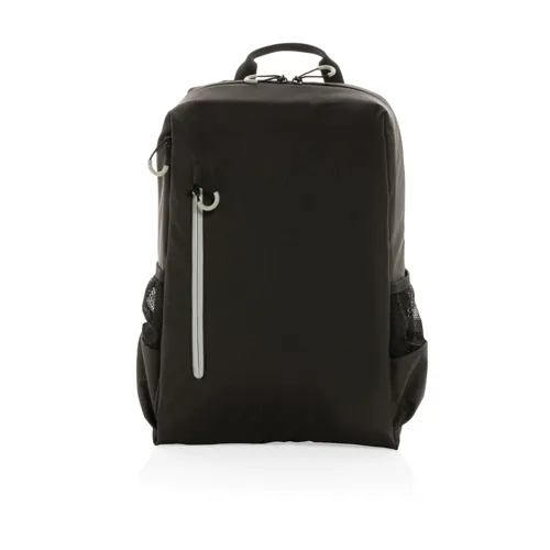 Impact AWARE™ Lima 15,6"-es RFID laptop hátizsák Fekete 