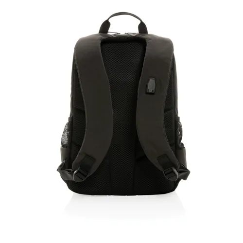 Impact AWARE™ Lima 15,6"-es RFID laptop hátizsák Fekete 