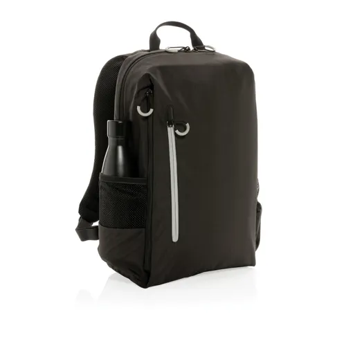 Impact AWARE™ Lima 15,6"-es RFID laptop hátizsák Fekete 