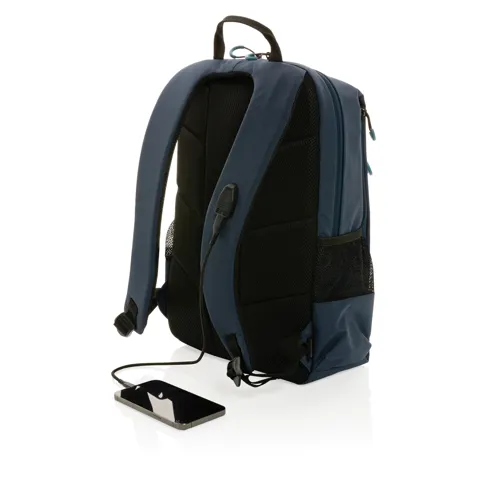 Impact AWARE™ Lima 15,6"-es RFID laptop hátizsák Kék 