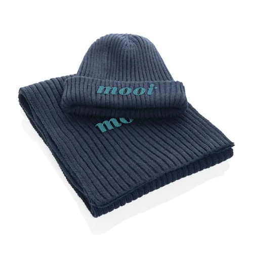 Impact AWARE™ Polylana® kötött sál, 180x25cm Kék 