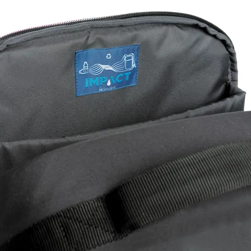 Impact AWARE™ RPET lopásbiztos 15,6"-es laptop hátizsák Fekete 