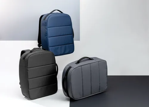 Impact AWARE™ RPET lopásbiztos 15,6"-es laptop hátizsák Kék 