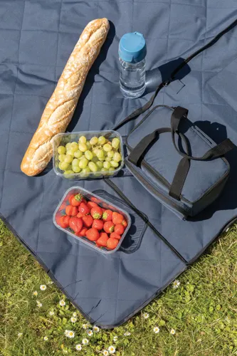 Impact Aware™ RPET összehajtható steppelt piknik takaró Kék 