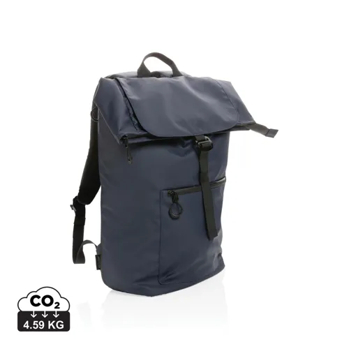 "Impact AWARE™ RPET vízhatlan 15,6""-es laptop hátizsák" Kék 