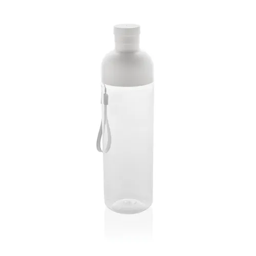 Impact RCS újrahaszn. PET szivárgásmentes vizespalack, 600ml Fehér 