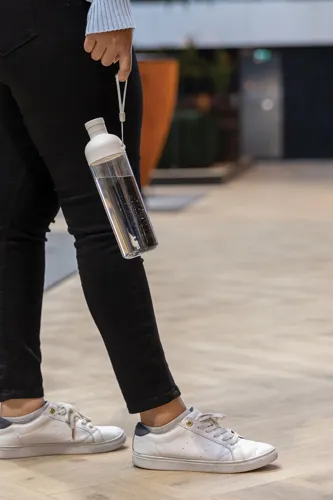 Impact RCS újrahaszn. PET szivárgásmentes vizespalack, 600ml Fehér 