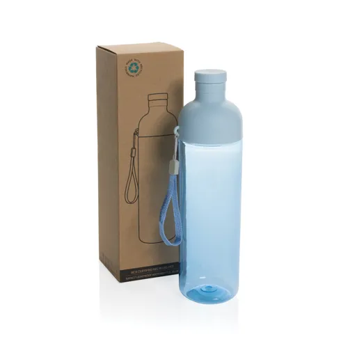 Impact RCS újrahaszn. PET szivárgásmentes vizespalack, 600ml Kék 