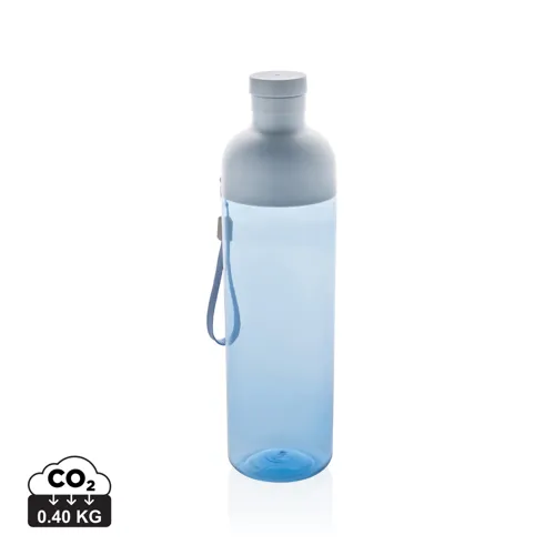 Impact RCS újrahaszn. PET szivárgásmentes vizespalack, 600ml Kék 