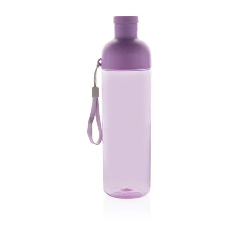Impact RCS újrahaszn. PET szivárgásmentes vizespalack, 600ml Lila 