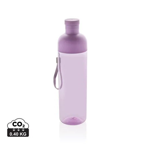 Impact RCS újrahaszn. PET szivárgásmentes vizespalack, 600ml Lila 