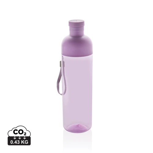 Impact RCS újrahaszn. PET szivárgásmentes vizespalack, 600ml Lila 