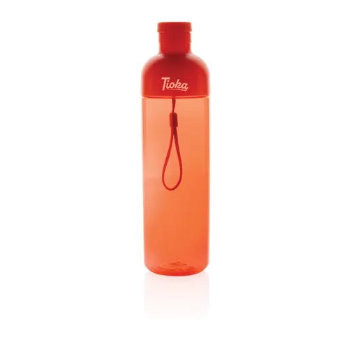 Impact RCS újrahaszn. PET szivárgásmentes vizespalack, 600ml Piros 
