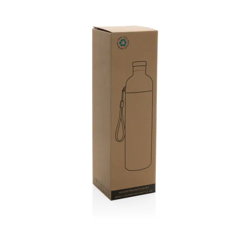 Impact RCS újrahaszn. PET szivárgásmentes vizespalack, 600ml Piros 