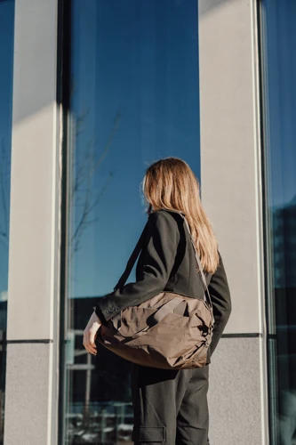 KENTO URBAN RCS újrahasznosított nejlon hétvégi táska Barna 