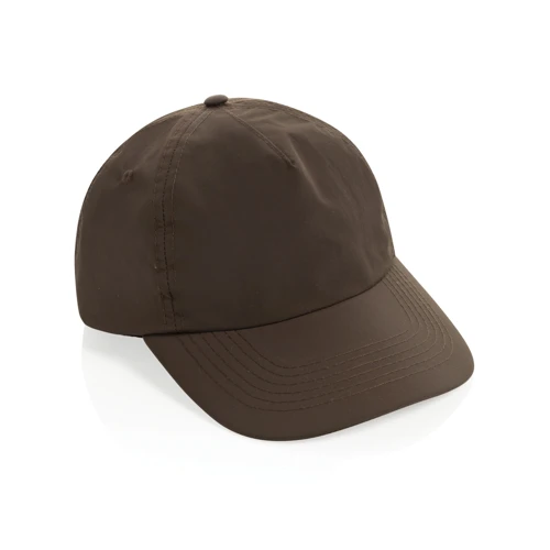 KENTO URBAN RCS újrahasznosított nylon 5 paneles sapka Barna 