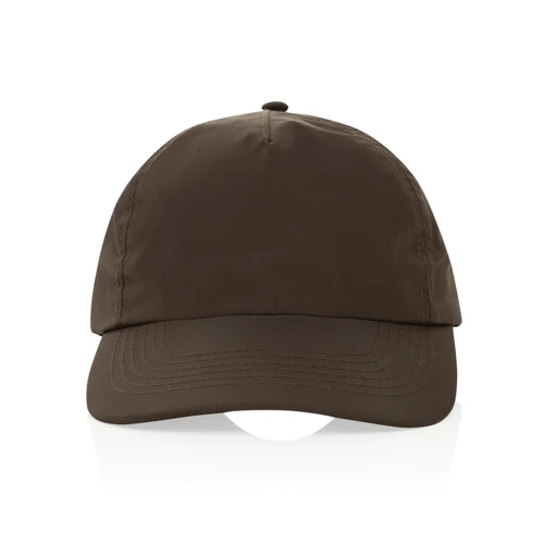 KENTO URBAN RCS újrahasznosított nylon 5 paneles sapka Barna 