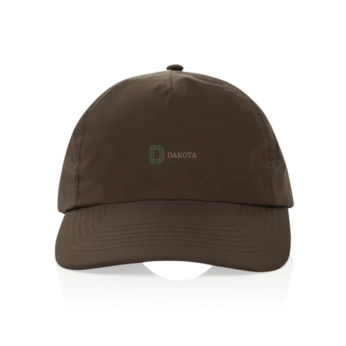 KENTO URBAN RCS újrahasznosított nylon 5 paneles sapka Barna 
