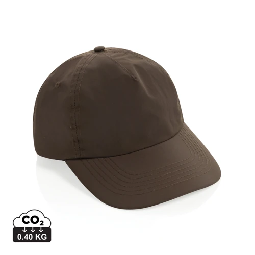 KENTO URBAN RCS újrahasznosított nylon 5 paneles sapka Barna 
