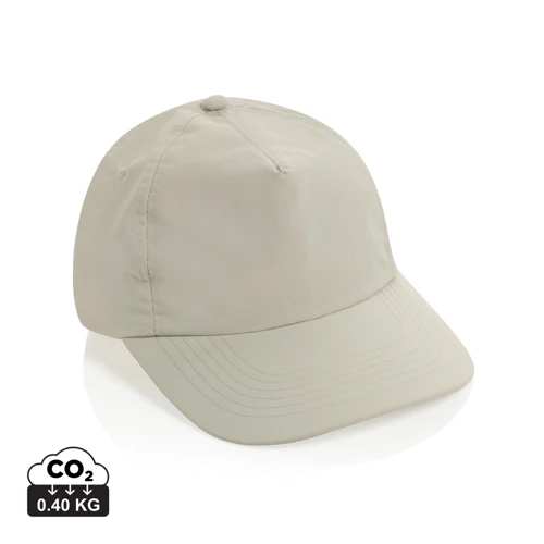 KENTO URBAN RCS újrahasznosított nylon 5 paneles sapka Barna 