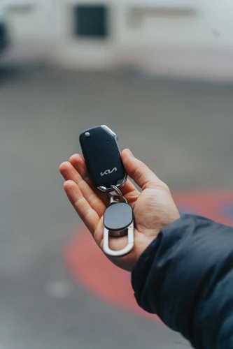Keyfinder Dual kulcstartó Fekete 