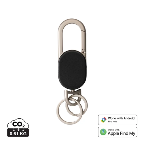 Keyfinder Dual kulcstartó Fekete 