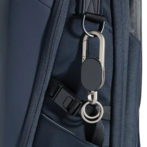 Kulcskereső kulcstartó lokátorral, USB C-vel Fekete 
