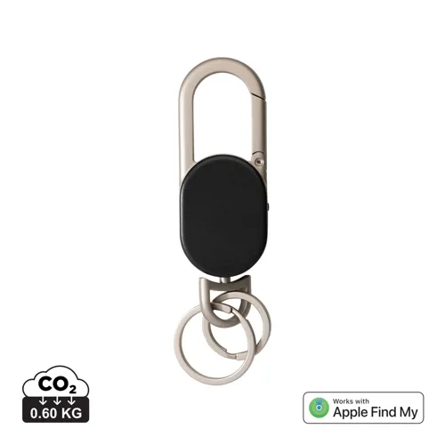 Kulcskereső kulcstartó lokátorral, USB C-vel Fekete 