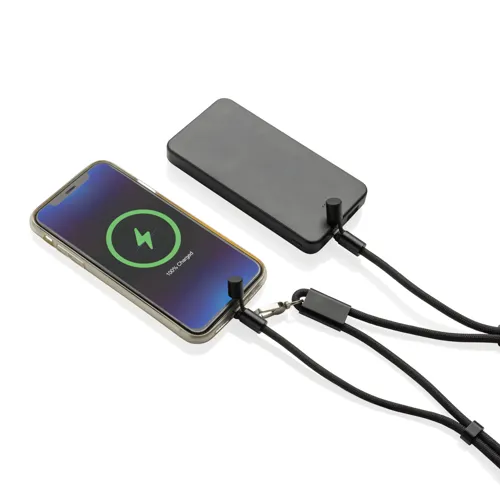 LoopAmp RPET állítható 160cm tel. zsinór + 60W kábel Fekete 