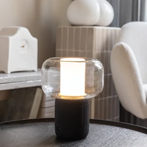 Lux RCS újrahaszn. műanyag 10 W-os hangszóró lámpa Fekete 