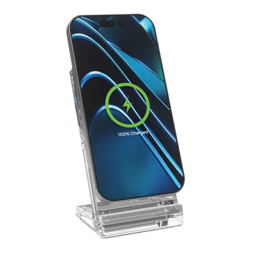 Magcharge 15 W-os mágneses vezeték nélküli töltőállvány Fehér 