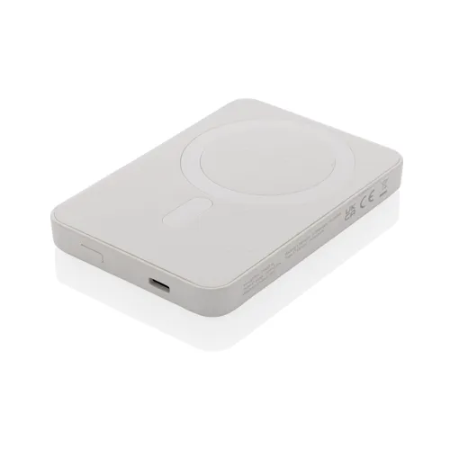 Magnetix RCS újrahaszn. műanyag 5000 mAh mágneses powerbank Fehér 