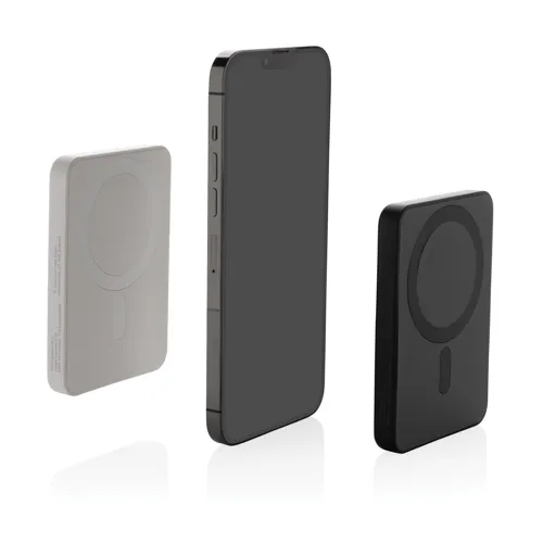 Magnetix RCS újrahaszn. műanyag 5000 mAh mágneses powerbank Fehér 