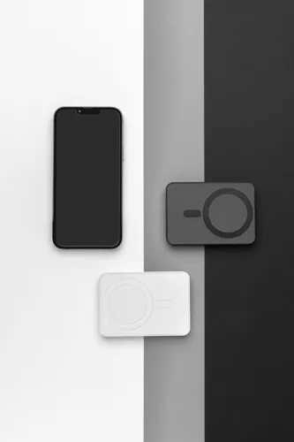 Magnetix RCS újrahaszn. műanyag 5000 mAh mágneses powerbank Fehér 