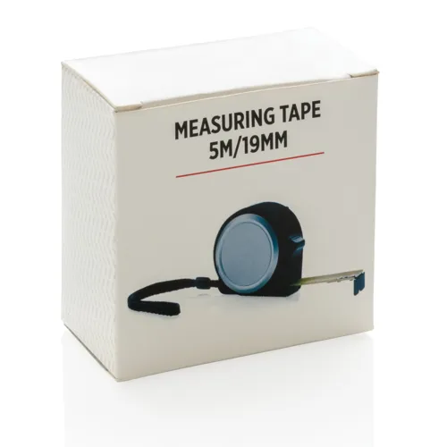 Mérőszalag - 5m/19mm Fekete 