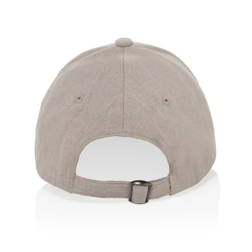 Milo AWARE™ újrah. heather 6 paneles baseball sapka, 200 gr Fehér 