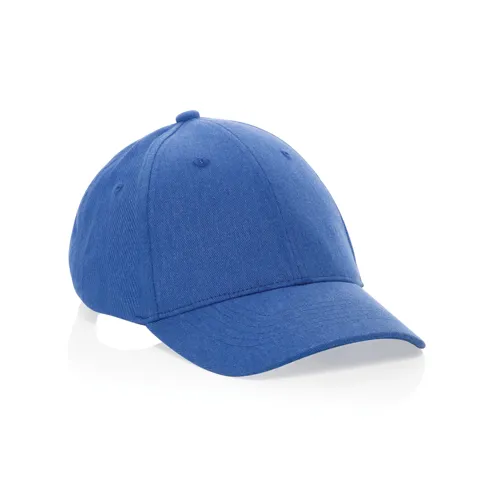 Milo AWARE™ újrah. heather 6 paneles baseball sapka, 200 gr Kék 
