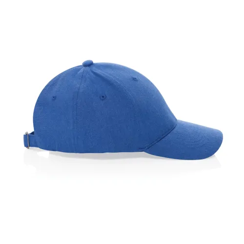 Milo AWARE™ újrah. heather 6 paneles baseball sapka, 200 gr Kék 