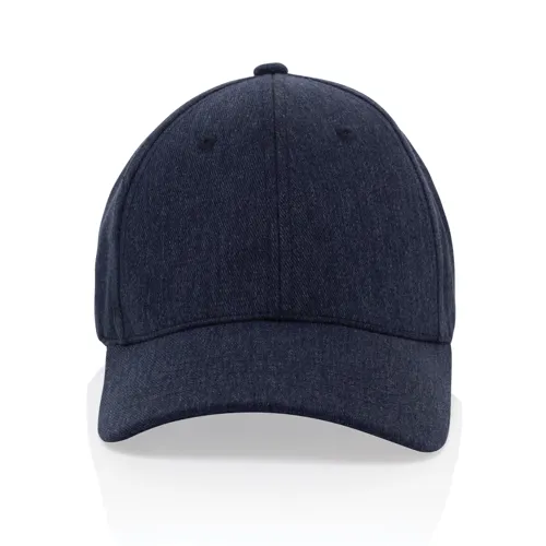 Milo AWARE™ újrah. heather 6 paneles baseball sapka, 200 gr Kék 