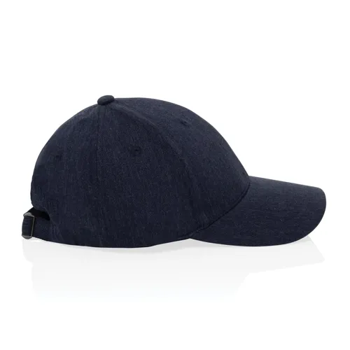 Milo AWARE™ újrah. heather 6 paneles baseball sapka, 200 gr Kék 