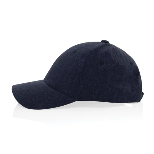 Milo AWARE™ újrah. heather 6 paneles baseball sapka, 200 gr Kék 